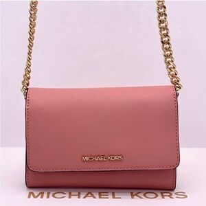 Michael Kors Pink Phone Crossbody Bag